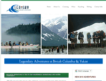 Tablet Screenshot of bcyukonadventures.com